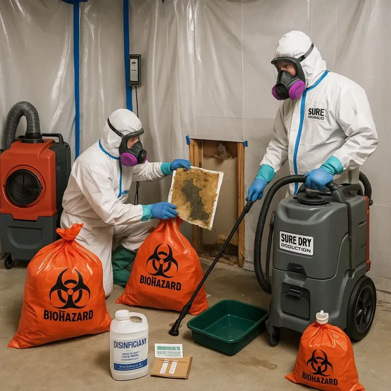 Contaminated Water Handling Protocols process in Avoca, IA